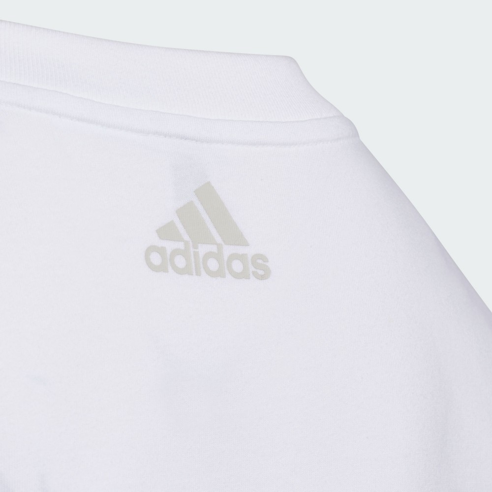 Унисекс футболка adidas adidasT (белый) — фото 4