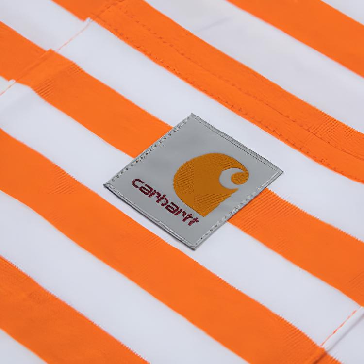 Мужская футболка Carhartt WIP (оранжевая) — фото 4