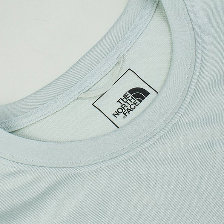 THE NORTH FACE Quick Dry T Shirts Men’s Light Blue