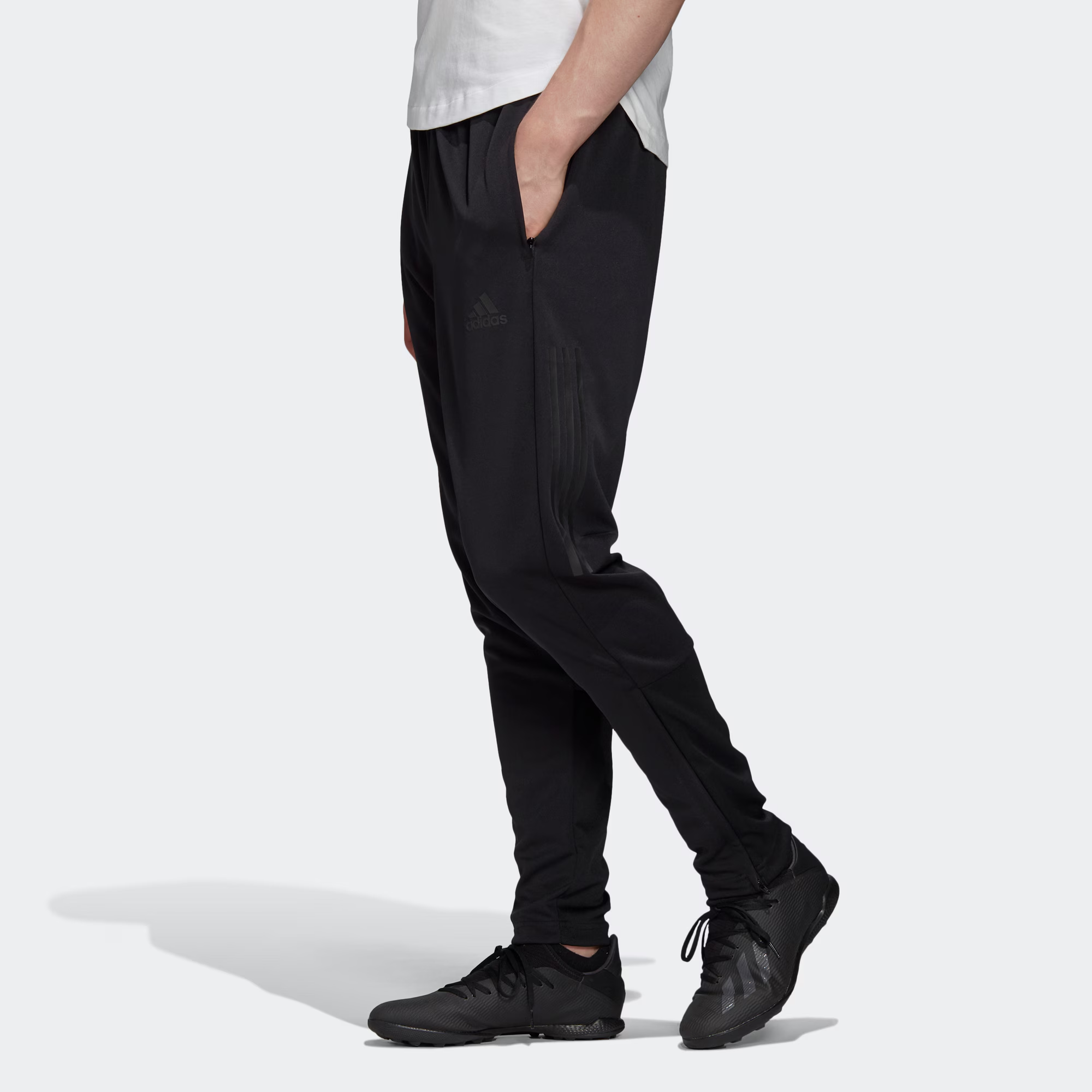 Adidas Sports Pants Men's Black Moderate