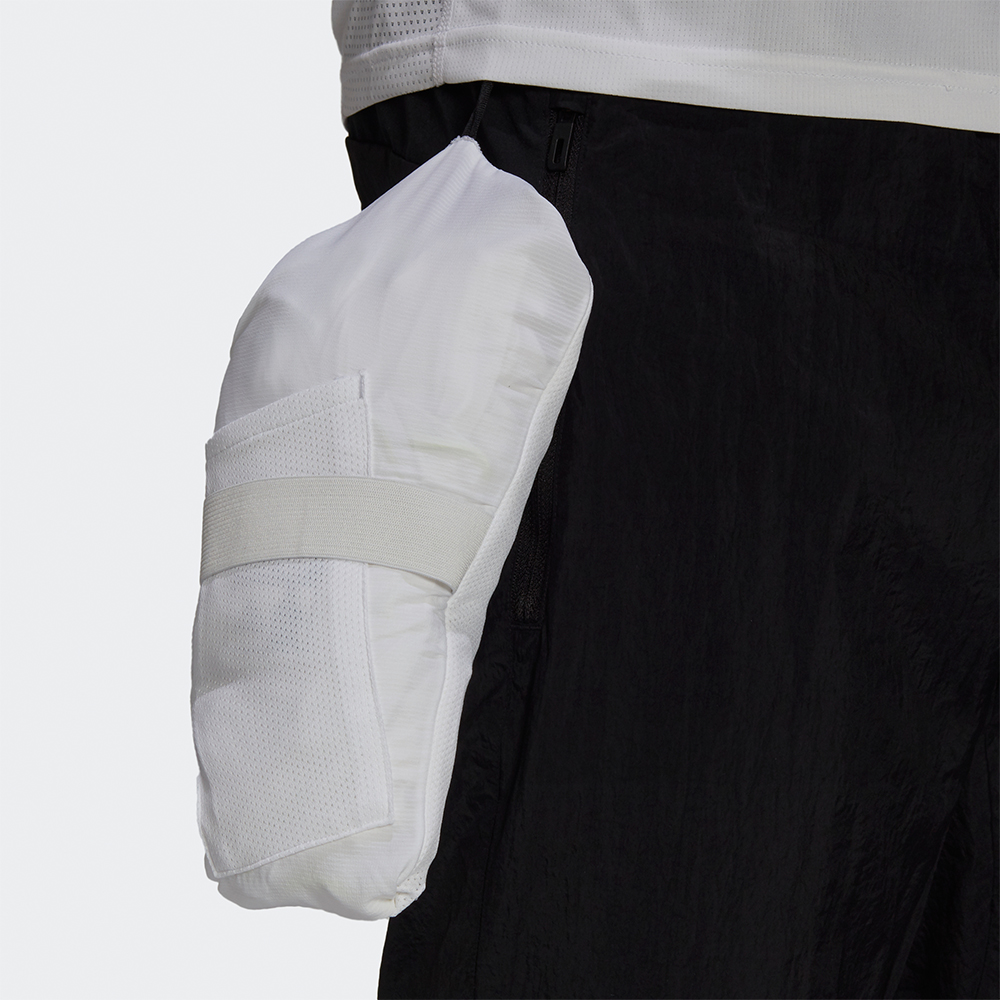 Мужская куртка adidas Running Jacket (белая) — фото 4