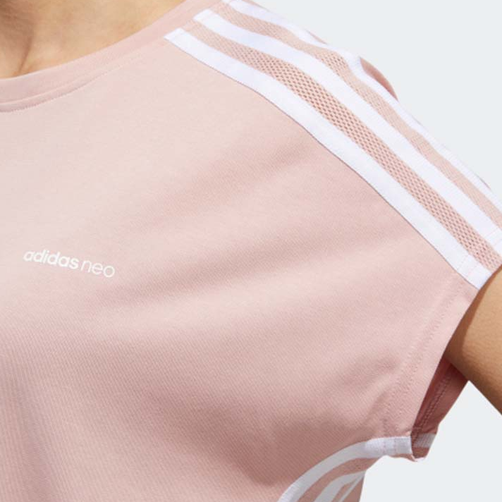 Женское платье adidas neo (розовое) — фото 6