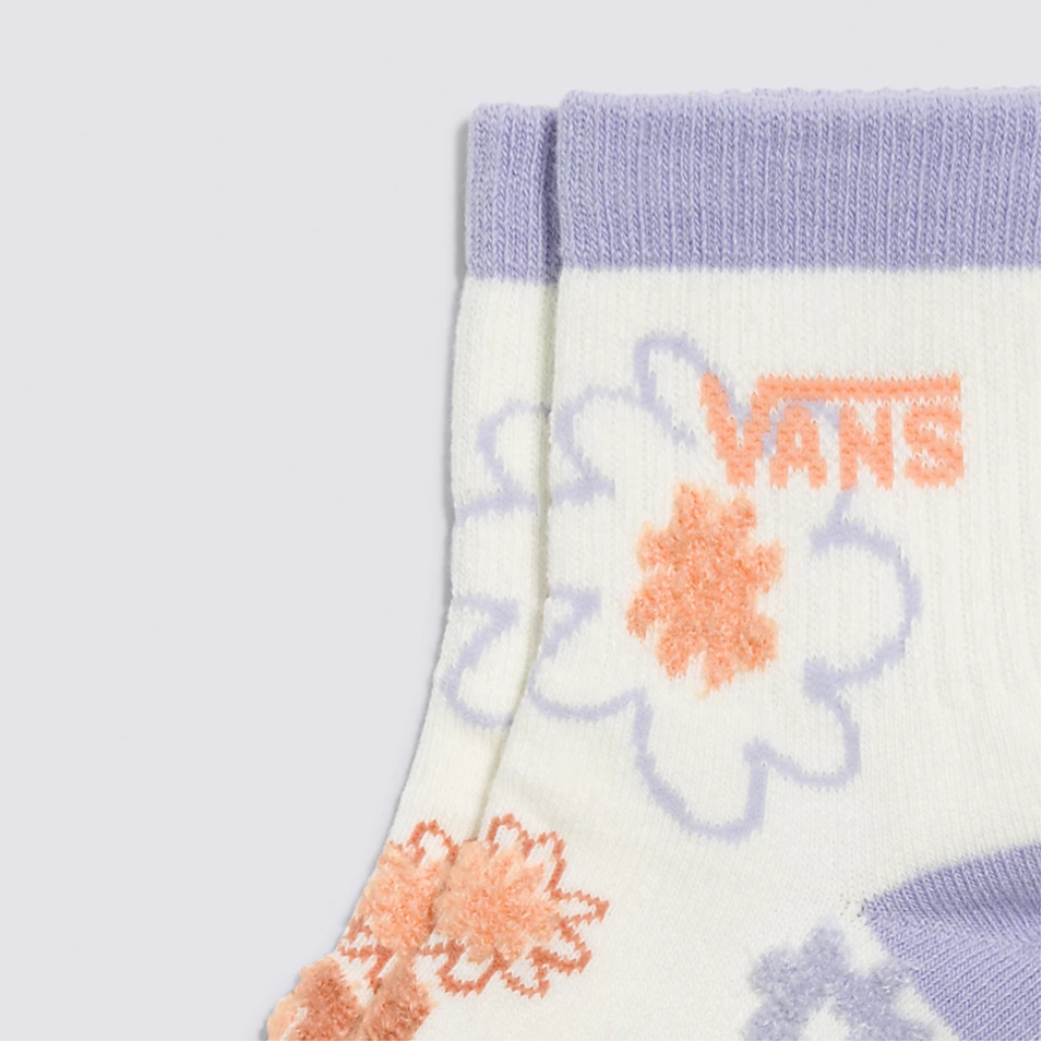 Vans Summer Bloom Ankle Socks Unisex 1 Pack Natural