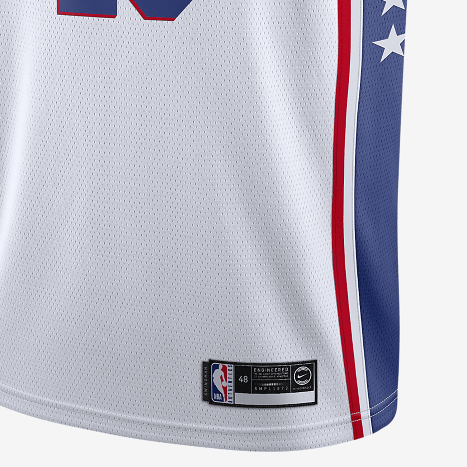 Nike NBA Basketball Jersey Men's White