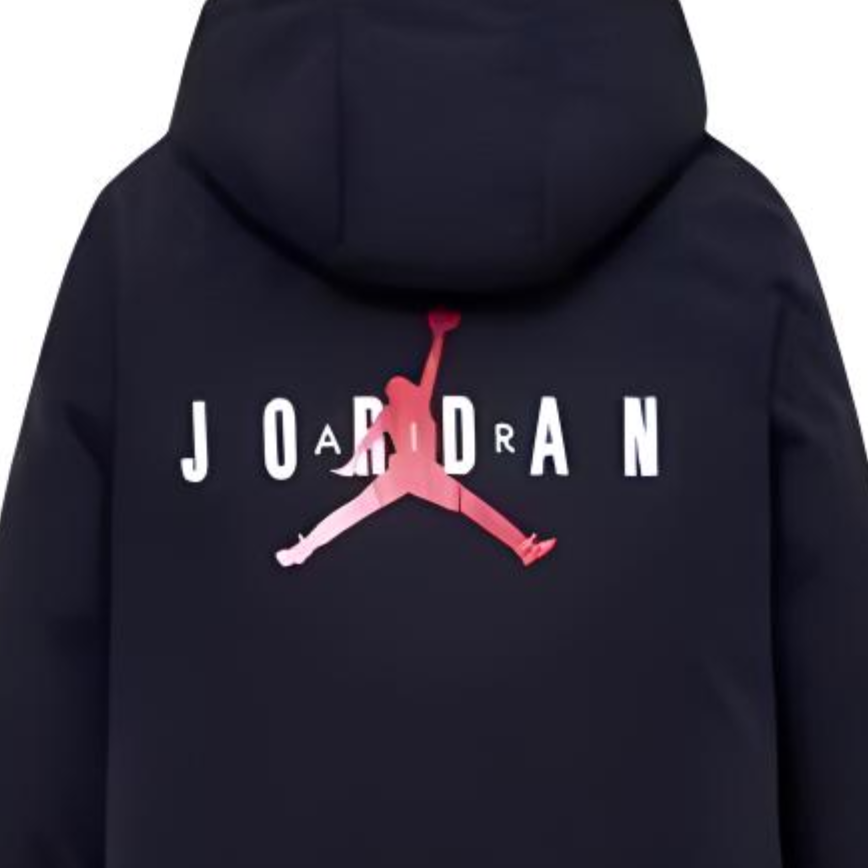 Пуховик Jordan (черный) — фото 3