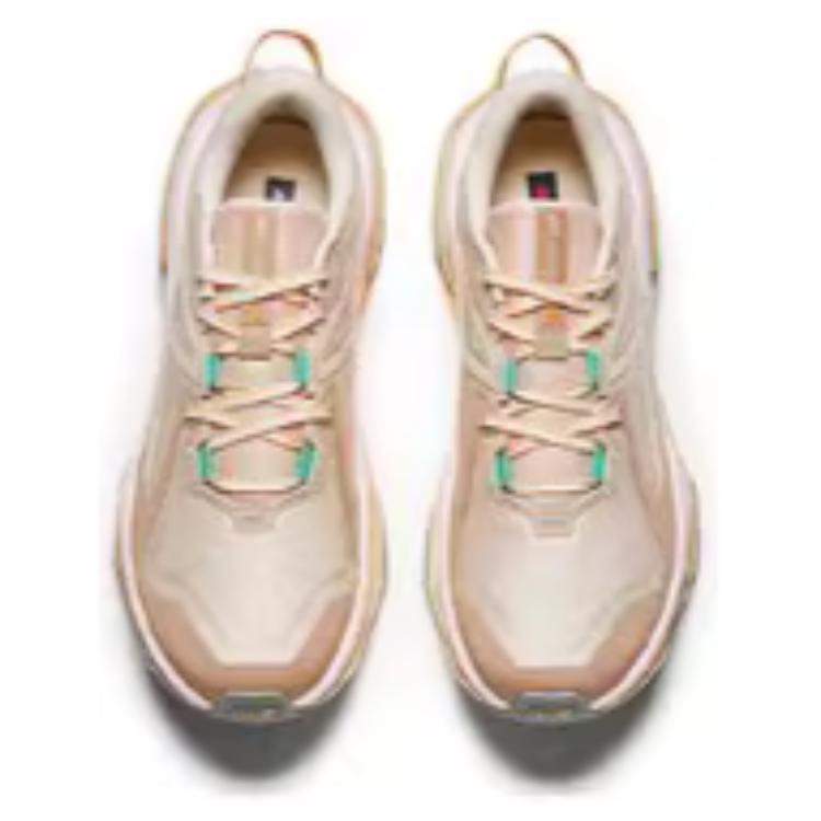 Anta Peregrine Falcon 2 Fabric Cushioning, Wear Resistant Low top Running Shoes Women’s Beige Brown