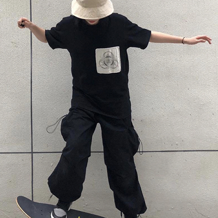 Футболка CLOT x Fragment Design x INNERSE (черная) — фото 4