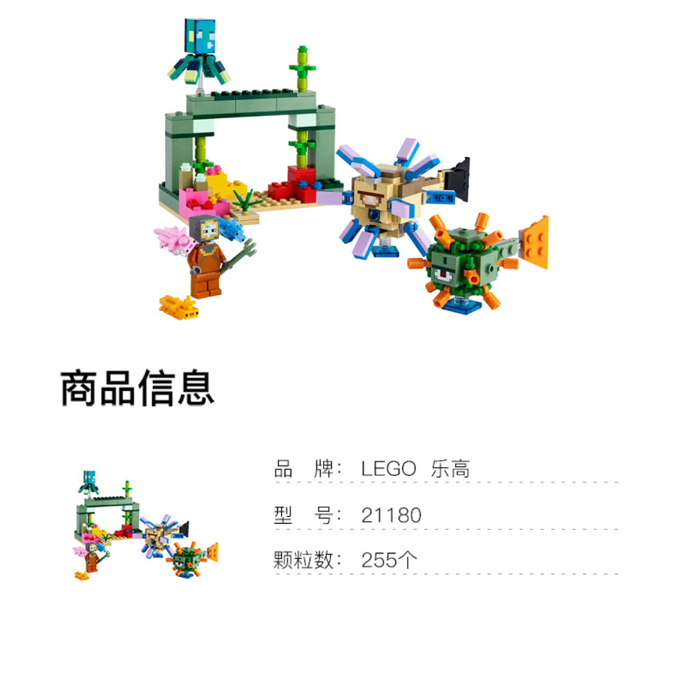 Конструктор LEGO 255 pcs 21180 (разноцветный) — фото 5