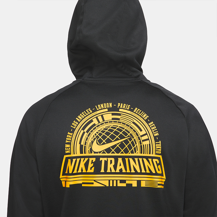 Мужская куртка Nike herma (черная) — фото 4