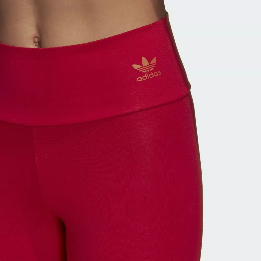 Женские штаны adidas originals ADICOLOR 3D (алые) — фото 6