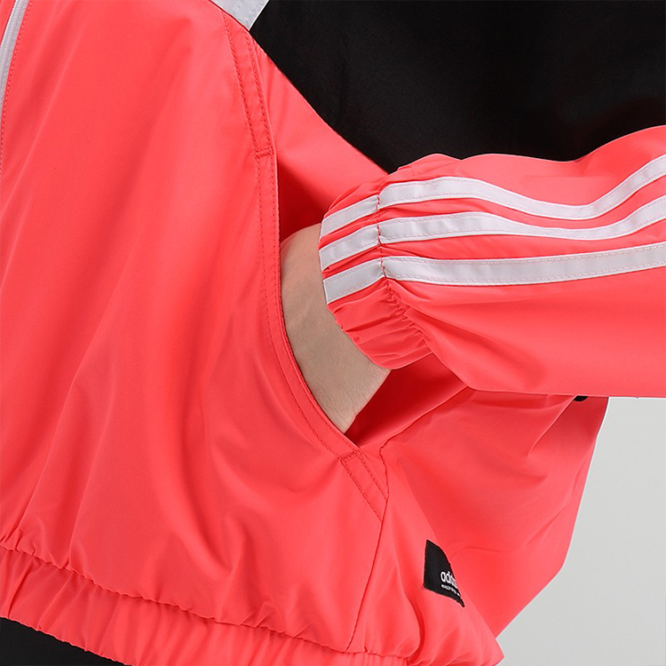 Женская куртка adidas Спортивная (розовая) — фото 5
