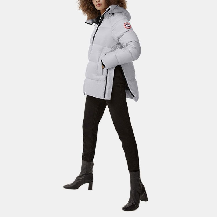 Женская куртка Canada Goose Cypress FW21 (серебристый) — фото 6