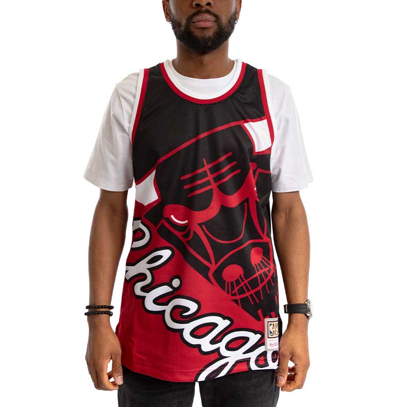 Mitchell Ness Big Face Chicago Bulls tank top