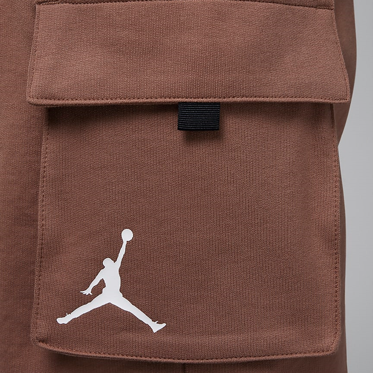 Мужские шорты Jordan Jumpman Timeout (коричневые) — фото 4