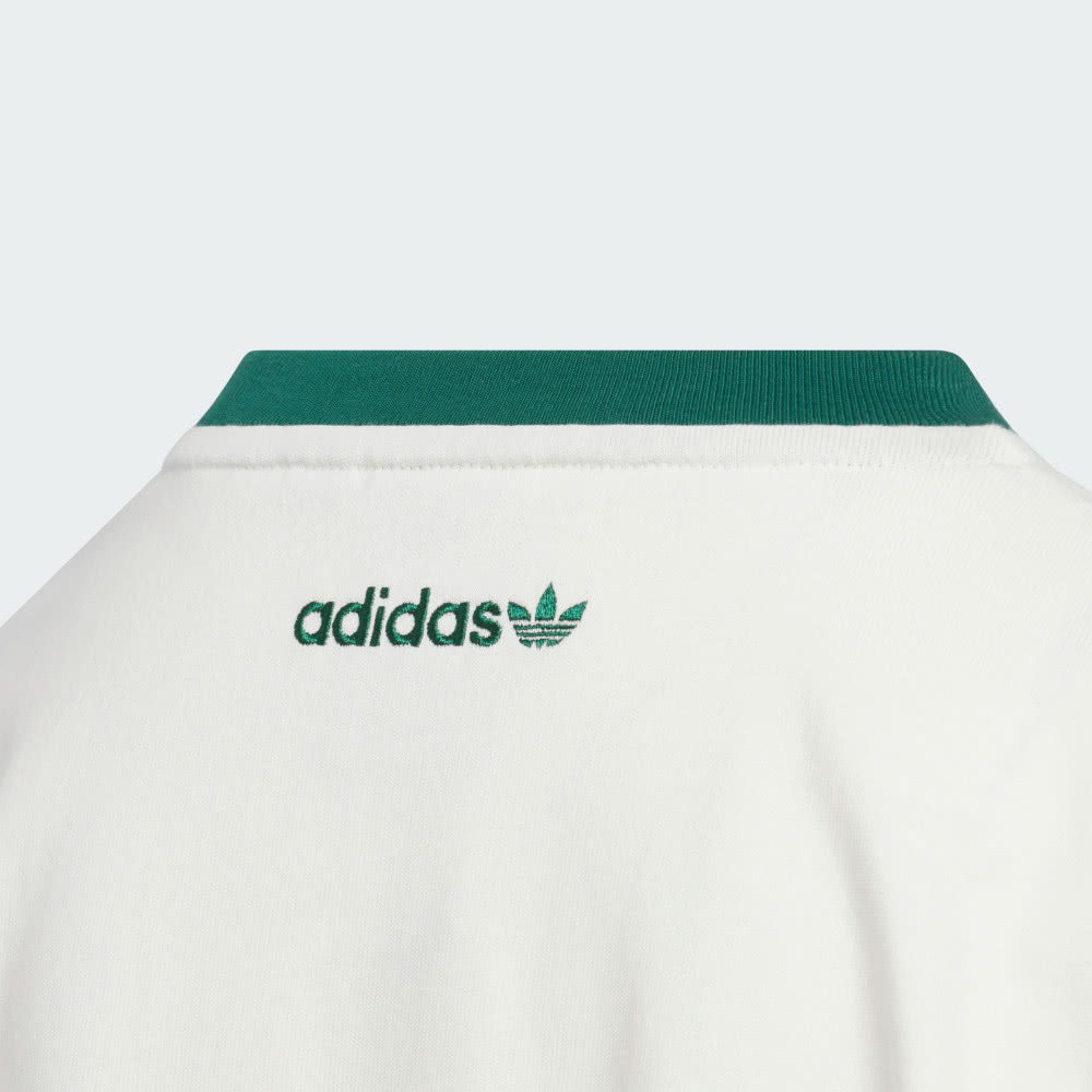 Мужская футболка adidas originals с принтом (белая) — фото 8