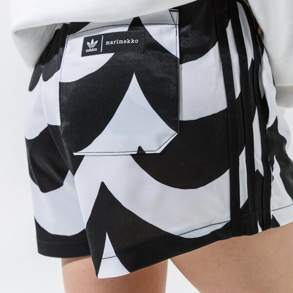 Женские шорты adidas originals MARIMEKKO Short (черно-белые) — фото 5