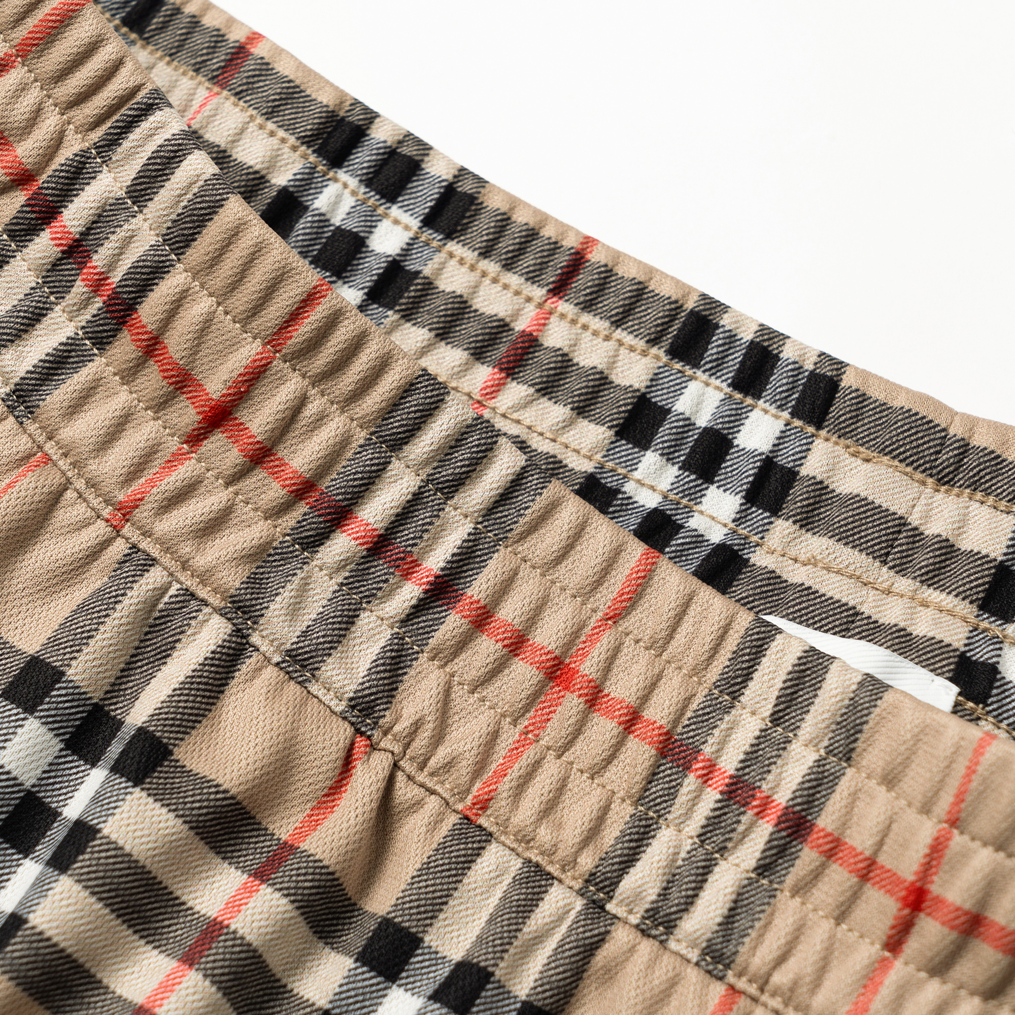 Мужские штаны Burberry (бежевые) — фото 9