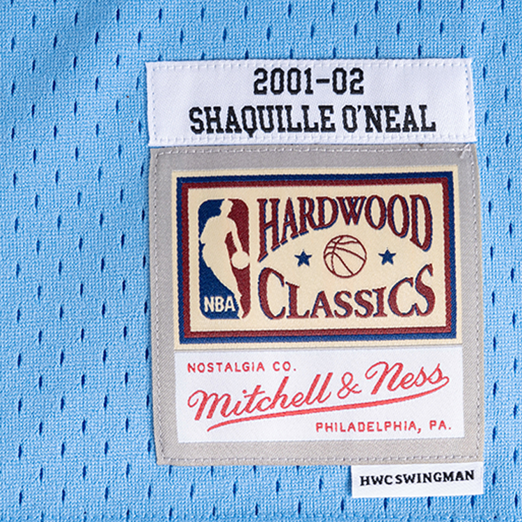 Mitchell Ness 2001/02 Shaquille O’Neal Los Angeles Lakers Authentic Player jersey