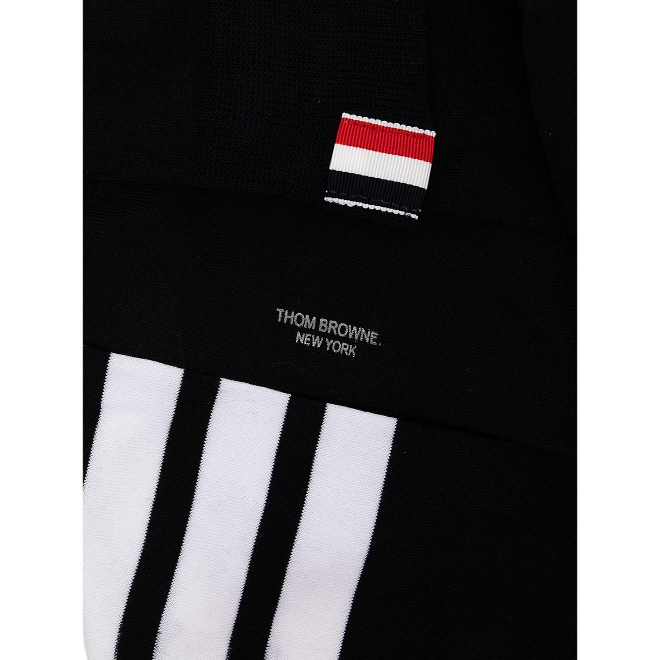 THOM BROWNE· Crew Socks Women’s 1 Pack Black