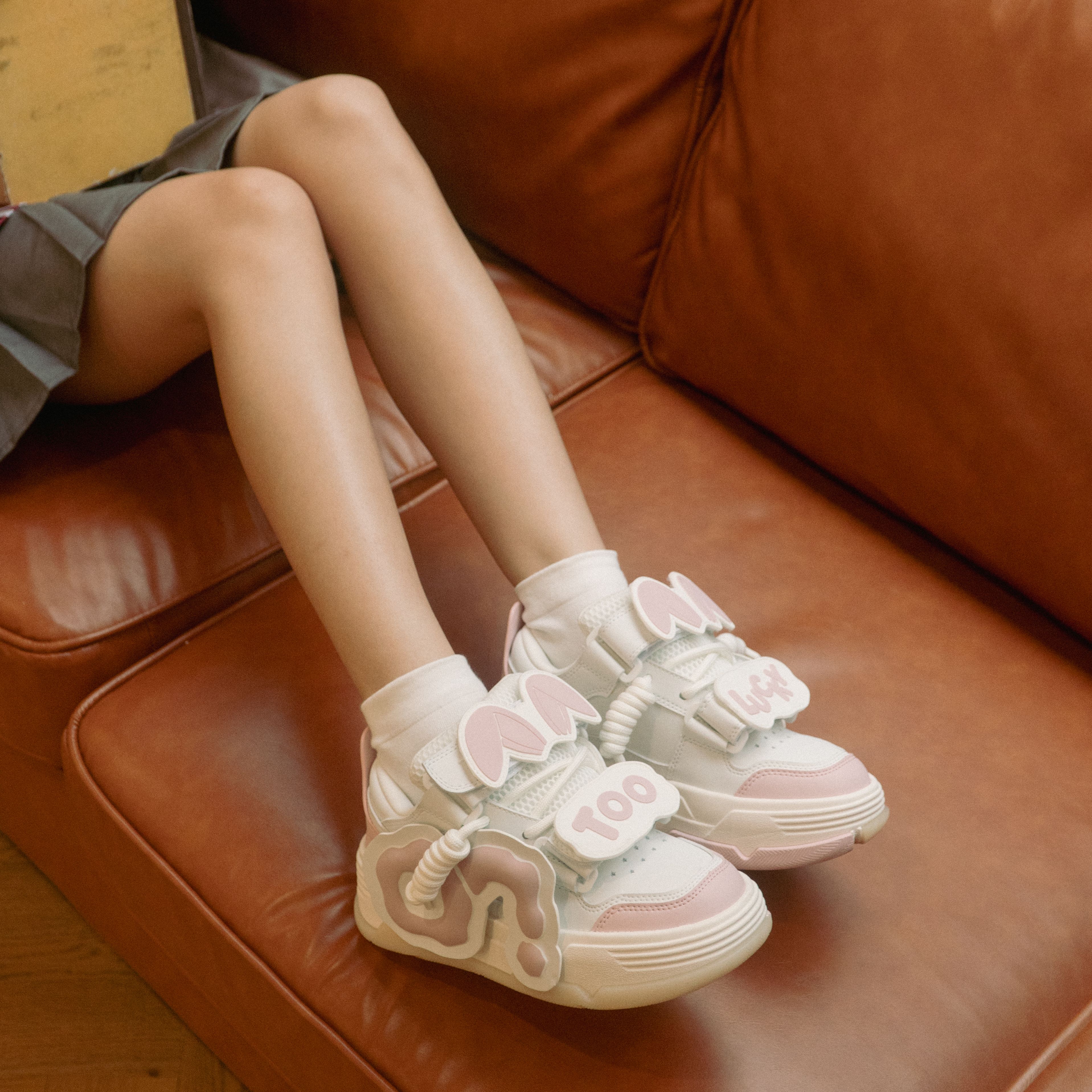 CN Platform 5CM Microfiber Leather
