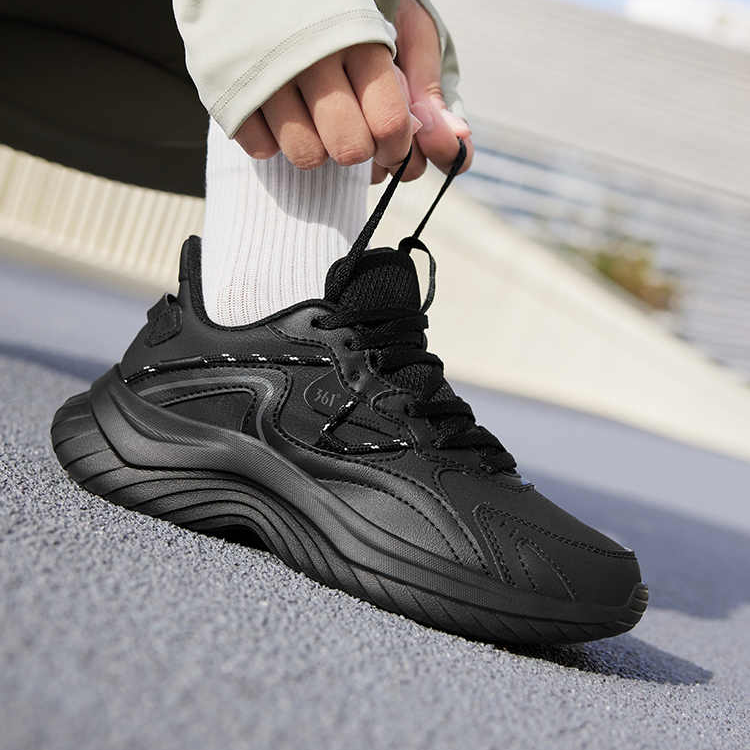 361° Cushioning Slip Resistant Low top Running Shoes Women’s Black