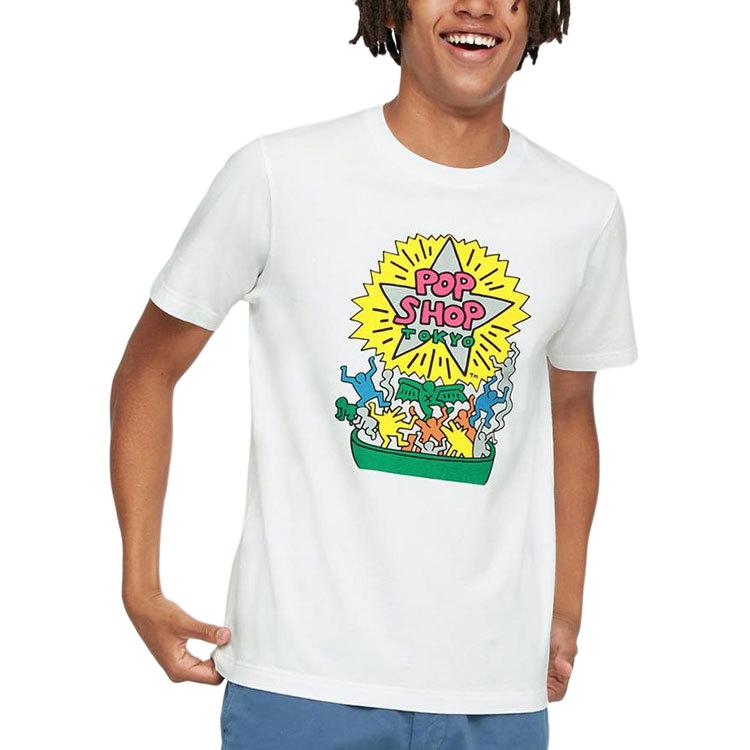 Футболка UNIQLO × keith haring x tokyo T (белая) — фото 3