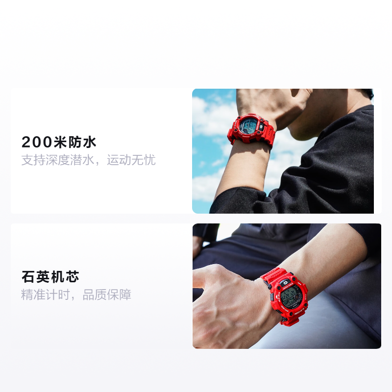 Мужские часы Casio DIGITAL (черные) — фото 2