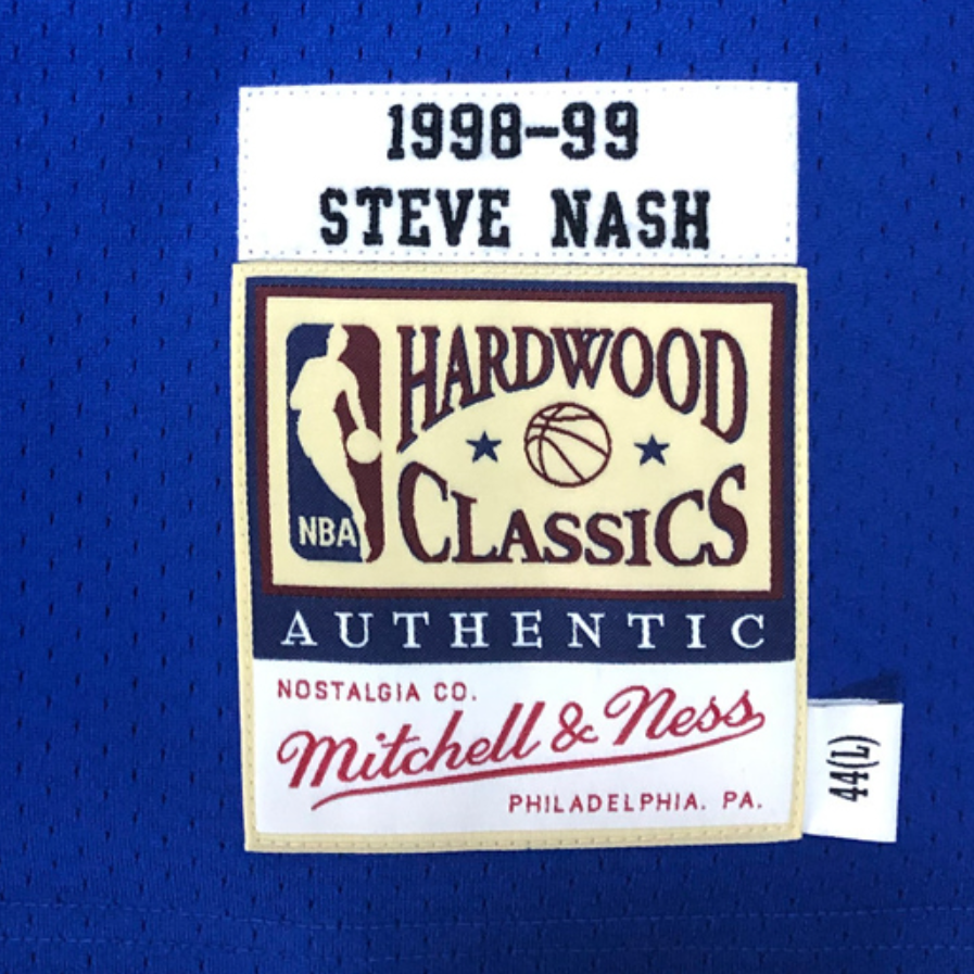 Mitchell Ness «NBA Dallas Mavericks 98 Steve Nash» authentic jersey