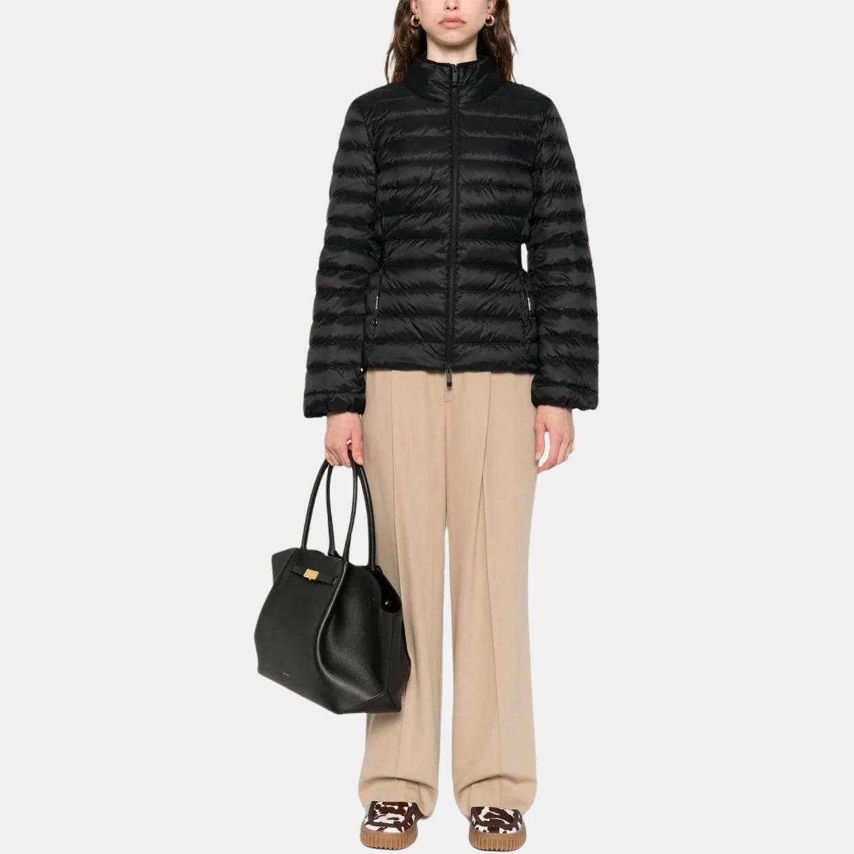 Женская куртка Moncler Verrerie (черная) — фото 3