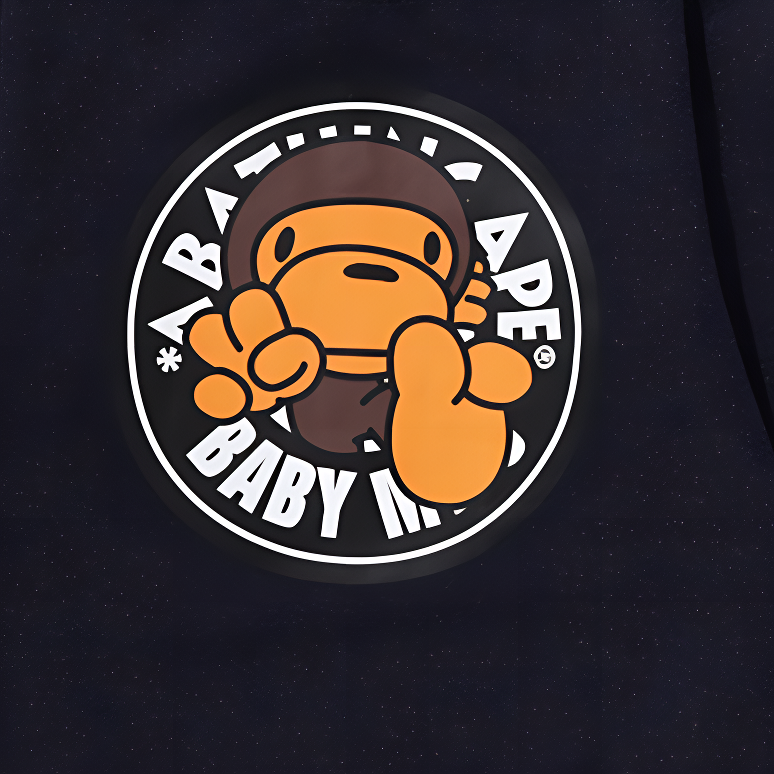 Детское худи A BATHING APE A BATHING APE FW24 (разноцветный) — фото 3