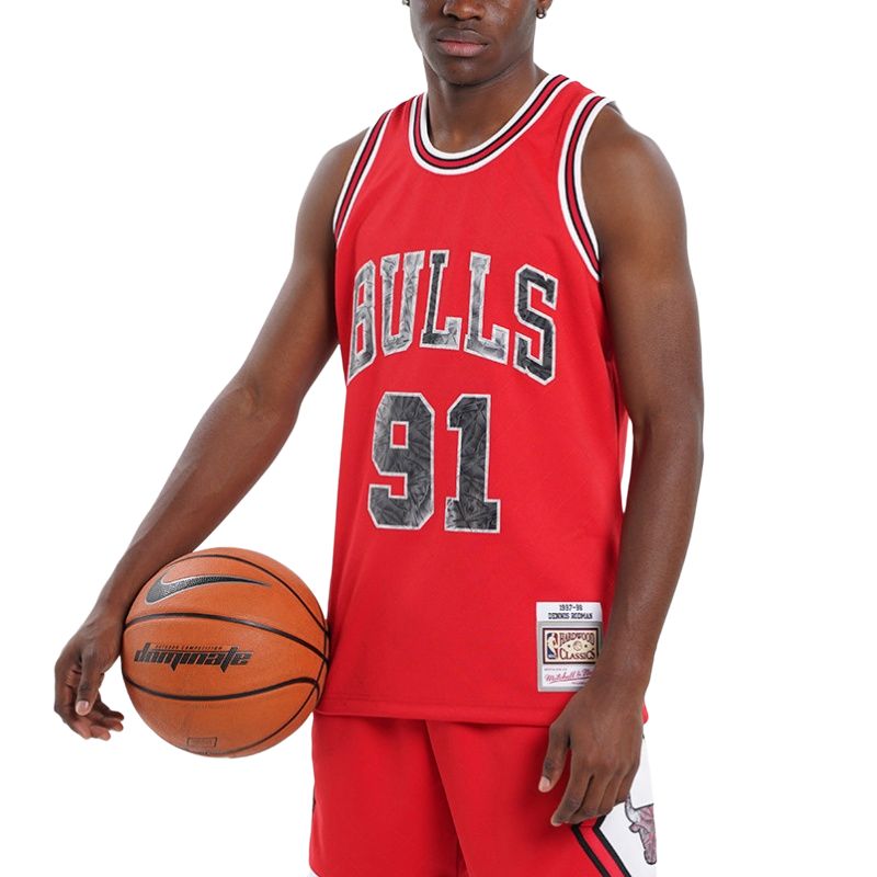 Mitchell Ness Basketball Jersey Men’s Red