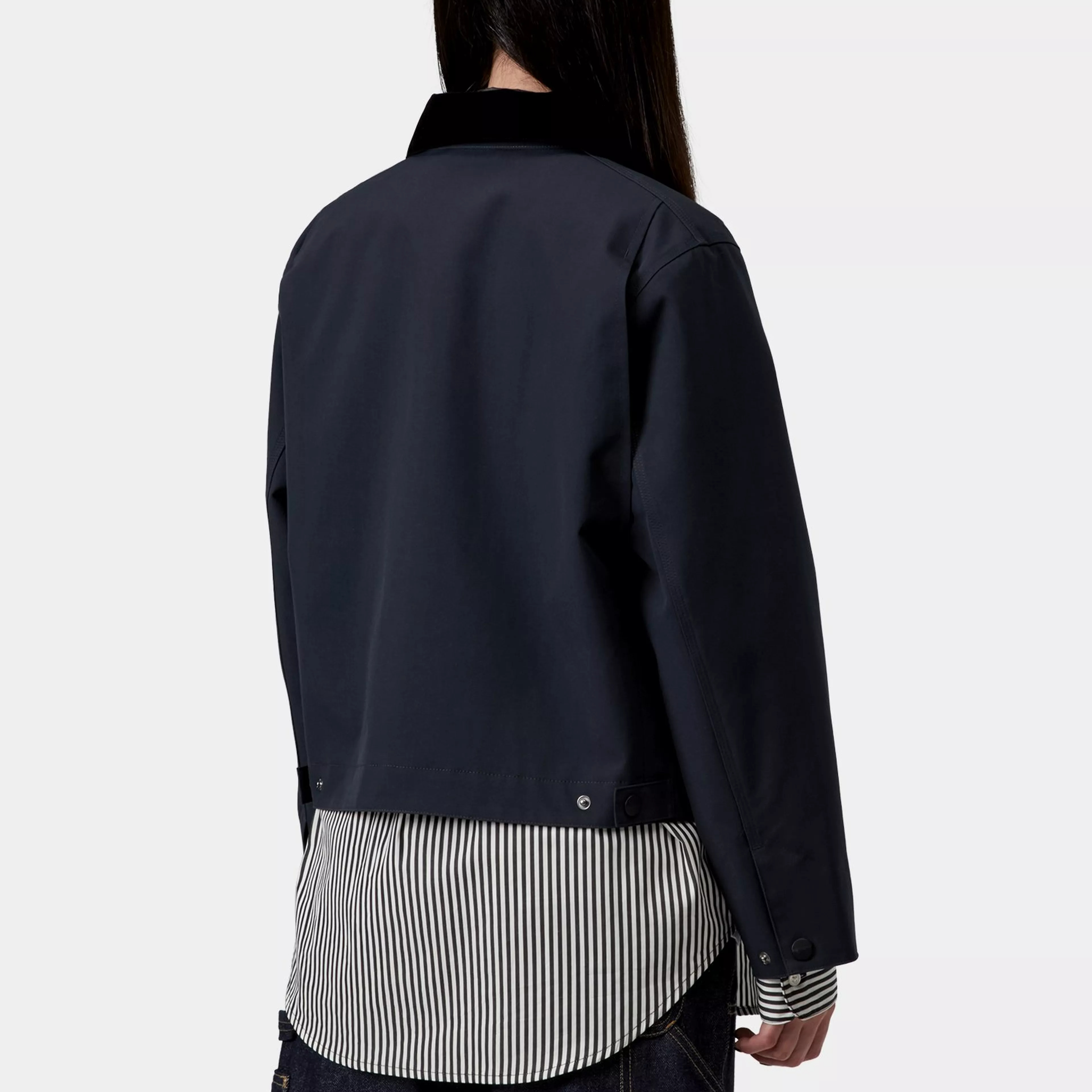 Женская куртка Carhartt WIP SS26 W' Newkirk Summer Jacket (синий) — фото 3