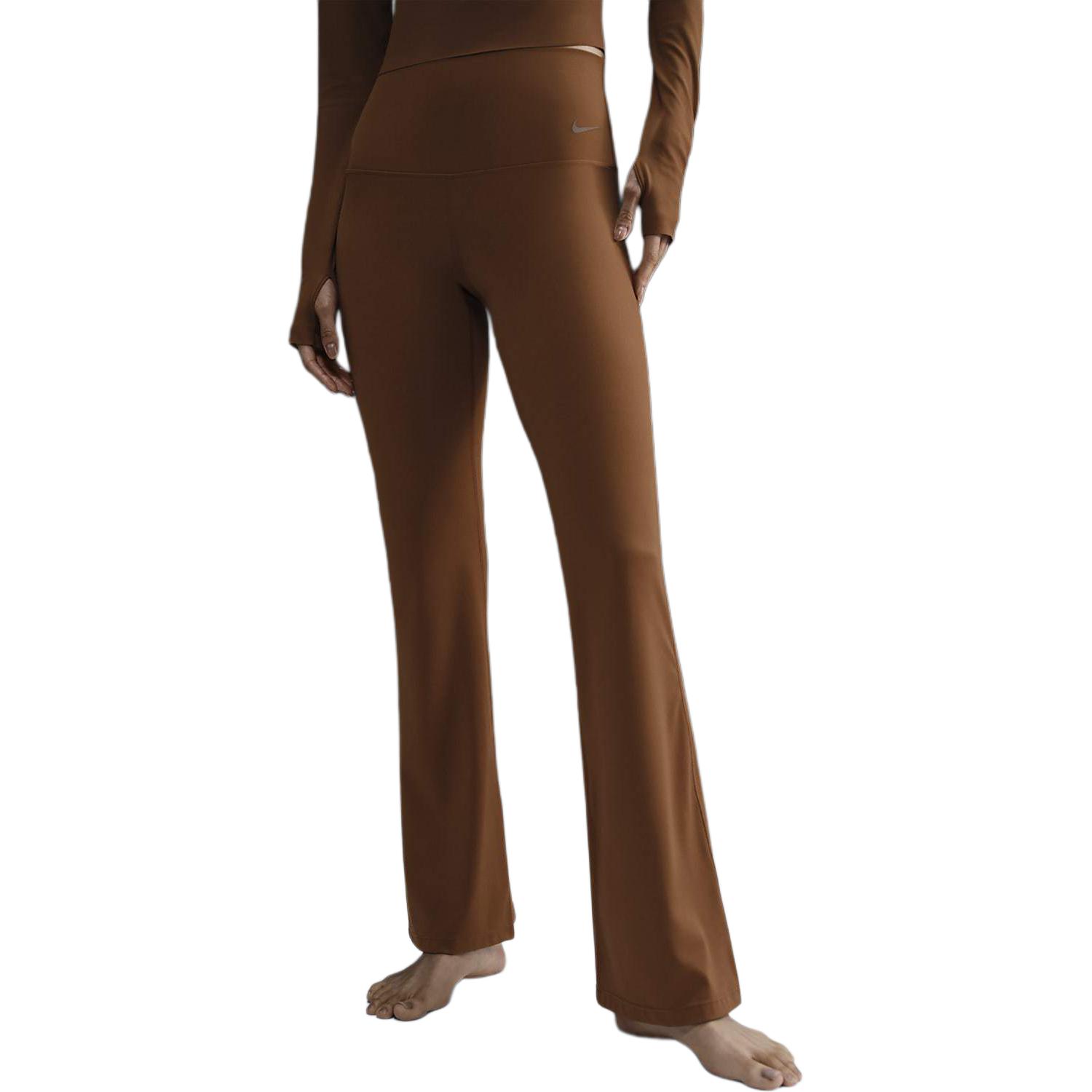 Nike ZENVY Empty Collection Dri Fit Sports Pants Women’s Light British Umber/Black