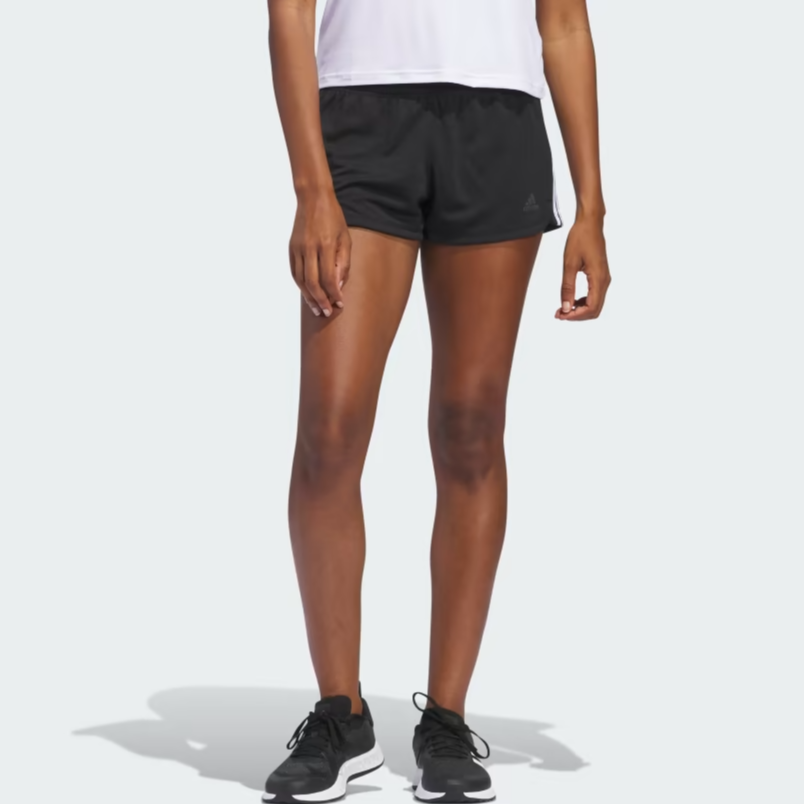 Женские шорты adidas 3s Knit Short (черные) — фото 5