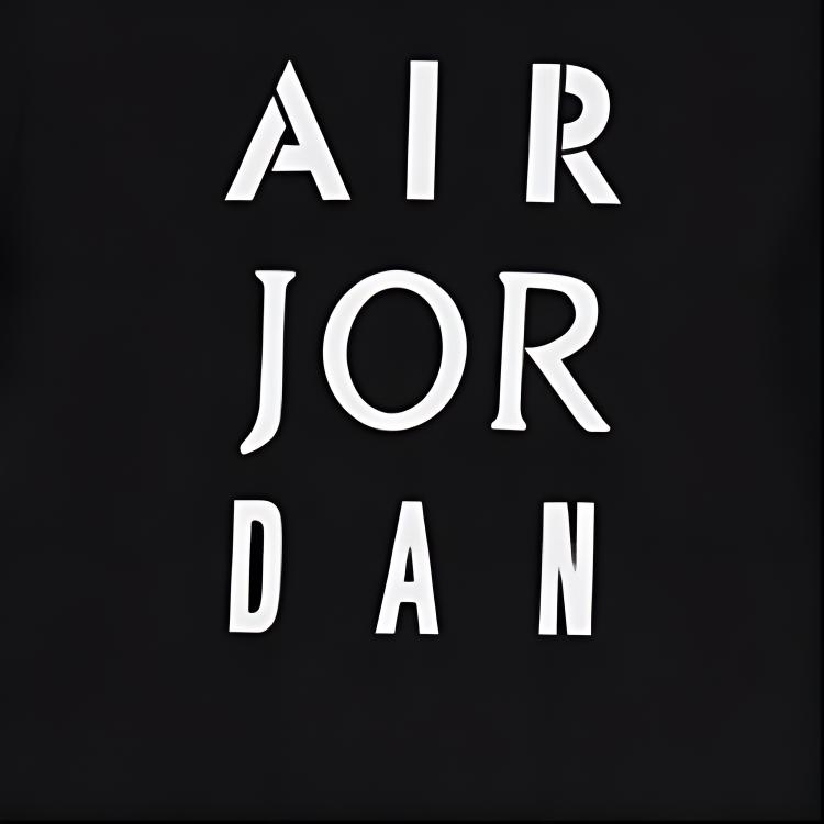Мужская футболка Jordan (черная) — фото 4