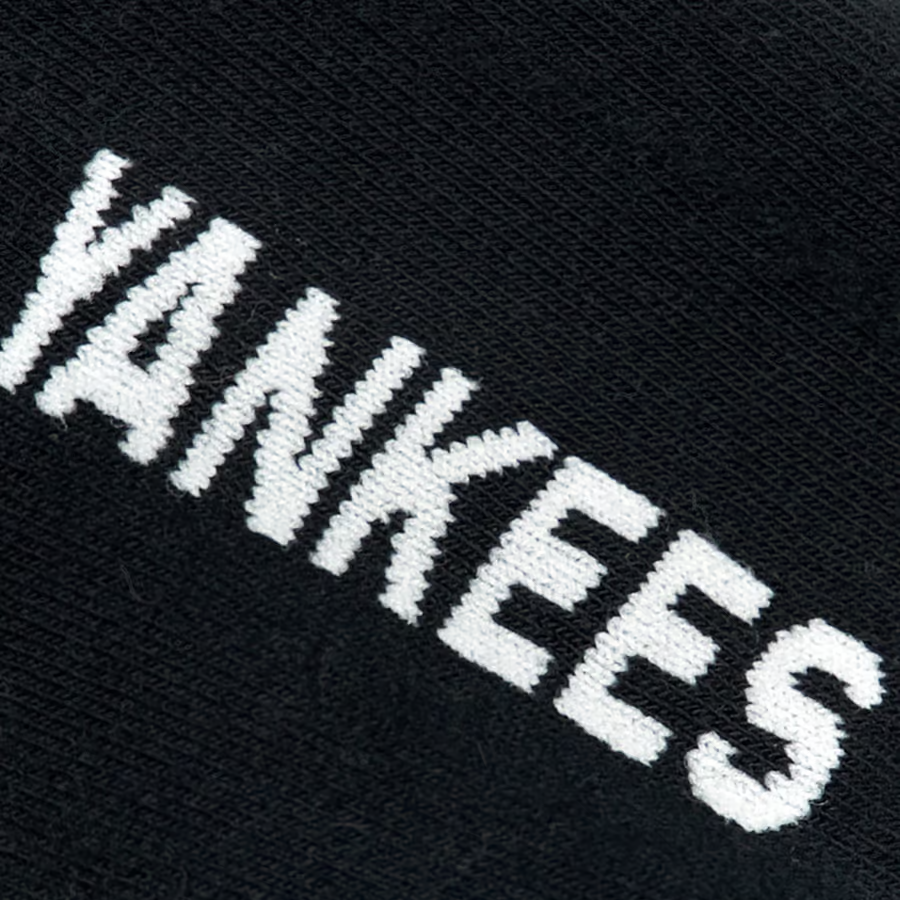 MLB New York Yankees Crew Socks Women’s 1 Pack Black