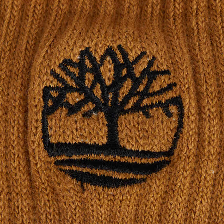 Timberland Knee High Socks Unisex 3 Pack Wheat
