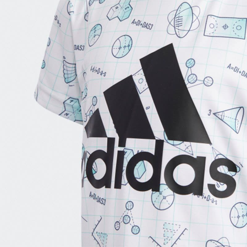 Футболка adidas T LB TE PES (белая) — фото 3