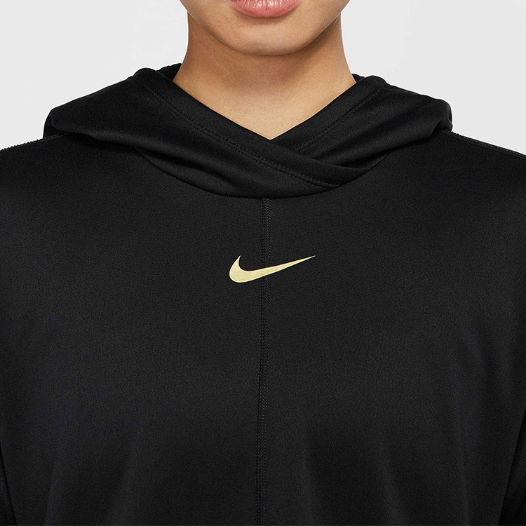 Женская футболка Nike Icon Clash (черная) — фото 7