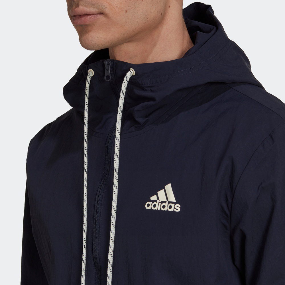 Мужская куртка adidas Tiro 24 M 3s Tape Jkt (синяя) — фото 2