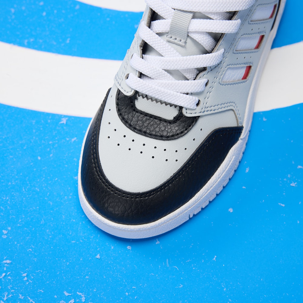 Детские кеды adidas originals Drop Step EL J (черно-серые) — Чёрныйсерый — фото 5