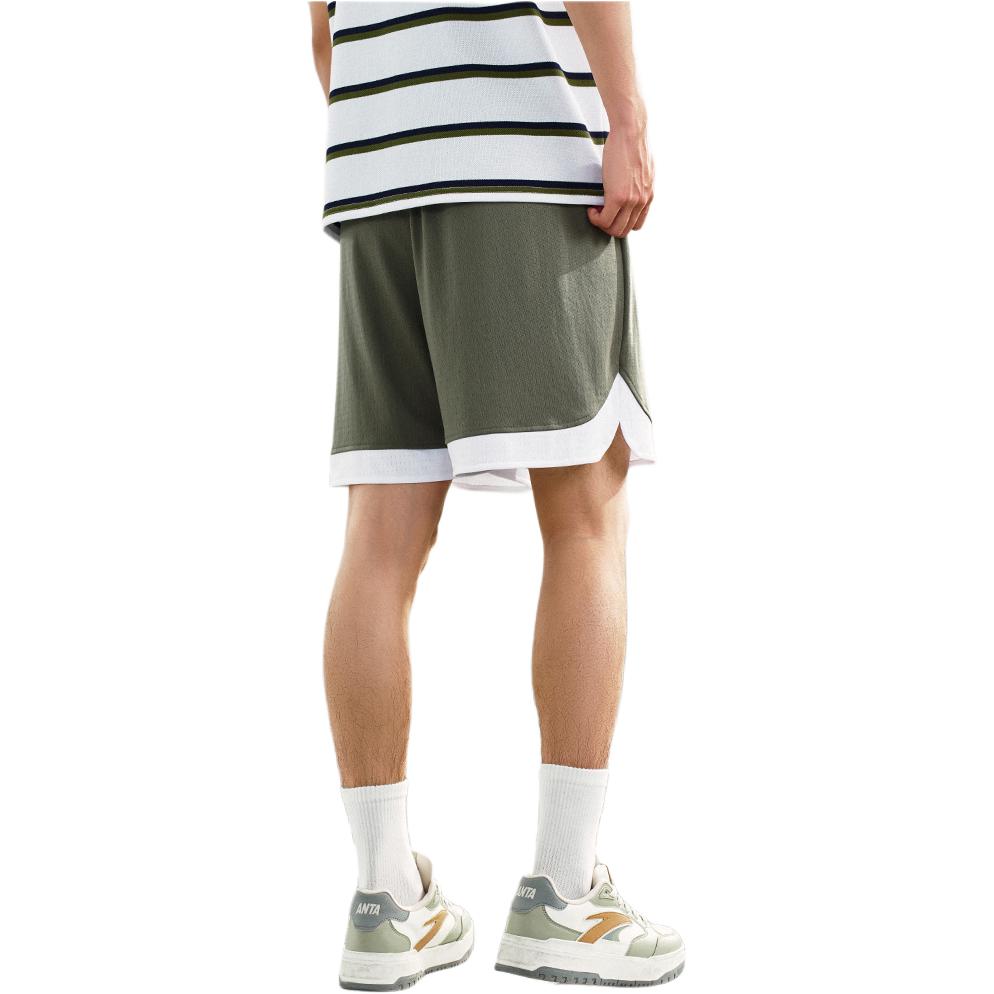 Anta Basketball Collection Sports Shorts Men’s Forest Green