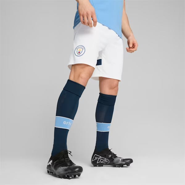 PUMA Réplica De Pantalón Corto De Fútbol Manchester City 24/25 Para Hombre