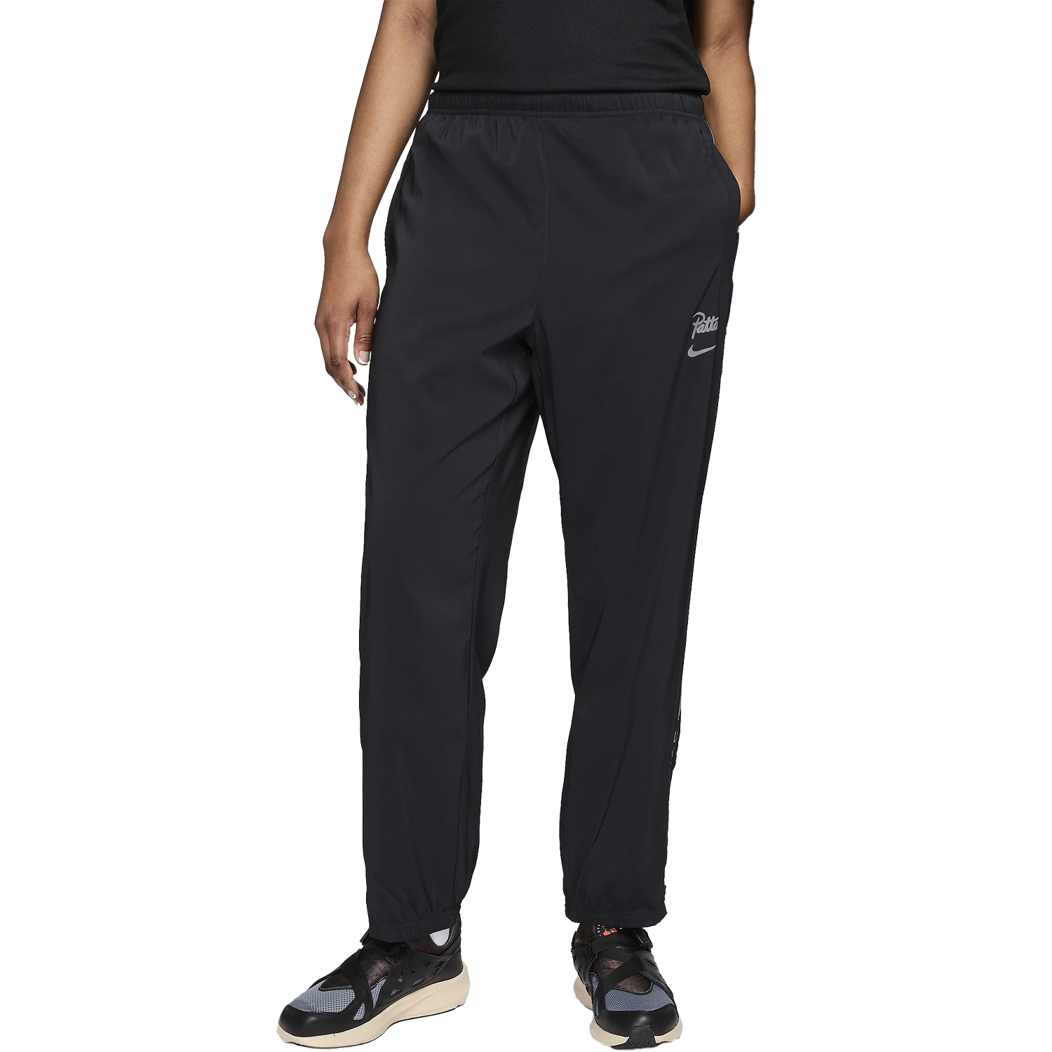 Nike x Patta Sports Pants Asia Version Unisex Black