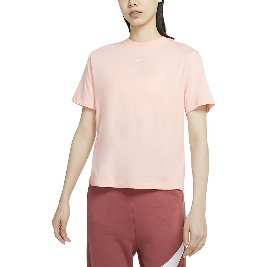 Женская футболка Nike Sportswear Essentials (красный) — фото 3
