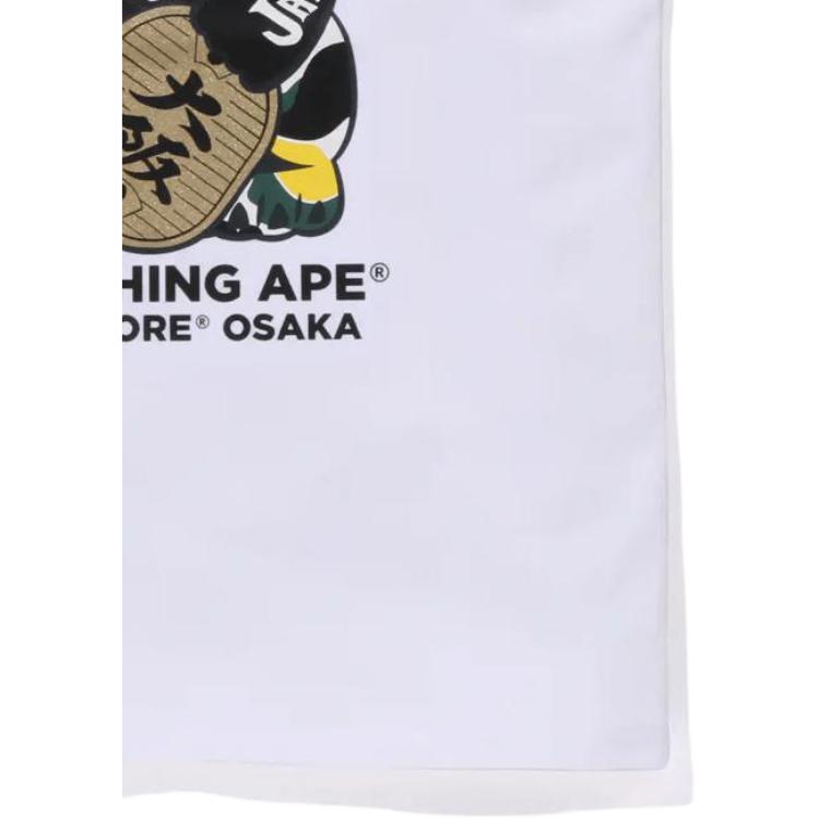 Футболка A BATHING APE A BATHING APE T (зеленая камуфляжная) — фото 5