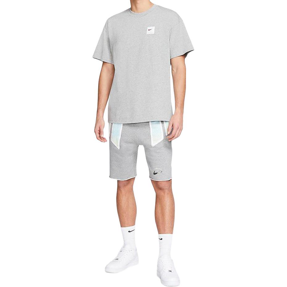 Мужская футболка Nike x pigalle T (серая) — фото 5