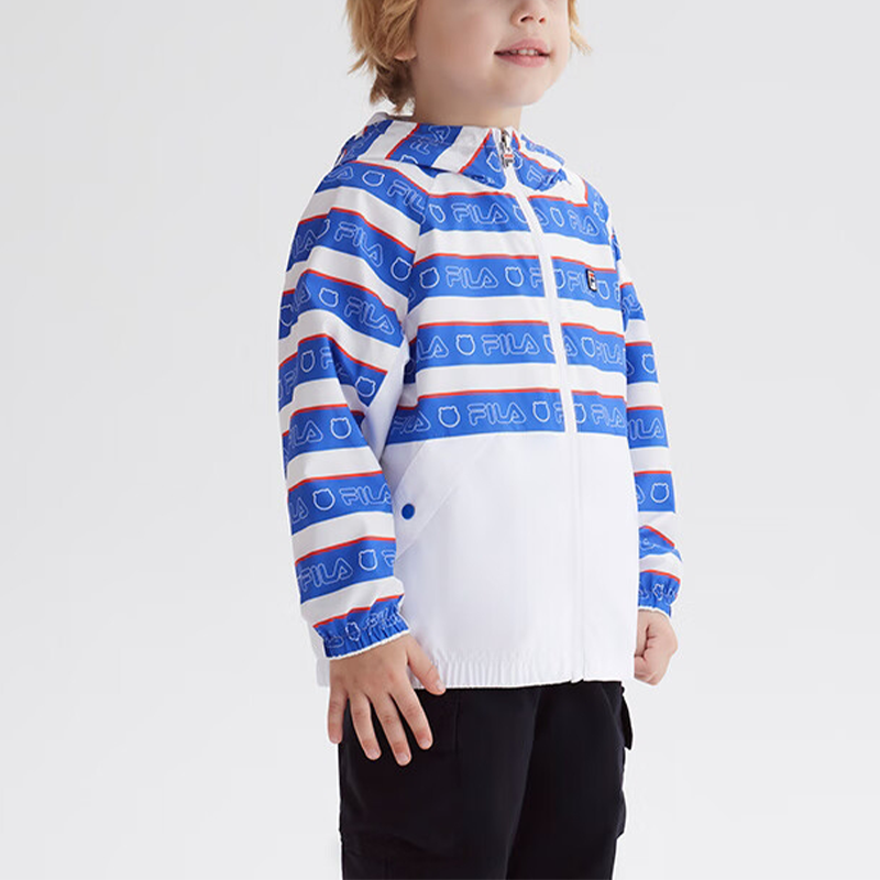 Детская куртка Fila KIDS (синяя) — фото 3