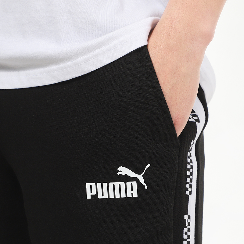 Мужские шорты PUMA Logo (черные) — фото 5