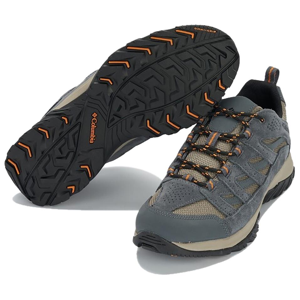 Columbia Crestwood Cushioning Slip Resistant Abrasion Resistant Impact Resistant Lightweight Low top Hiking Shoes Men's